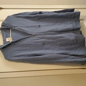 jms Zip up hooded sweater.